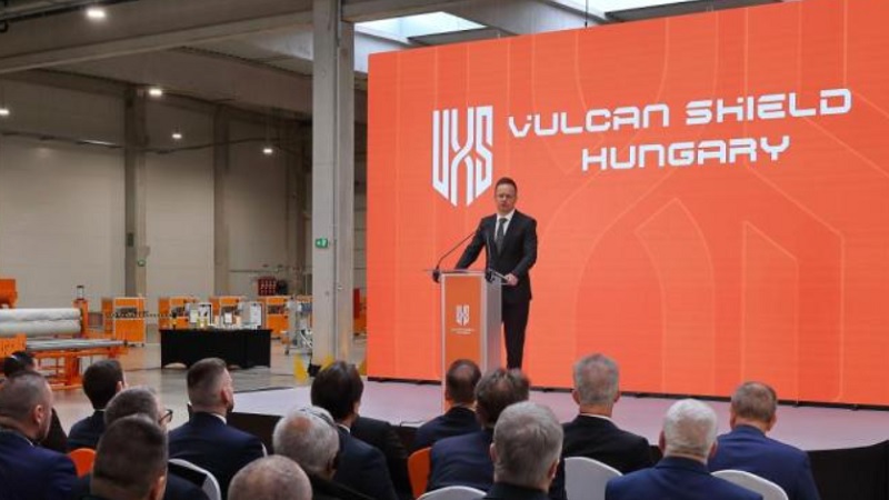 50 milliárd forinttal támogatja a kormány a Vulcan Shield Hungary békéscsabai beruházását