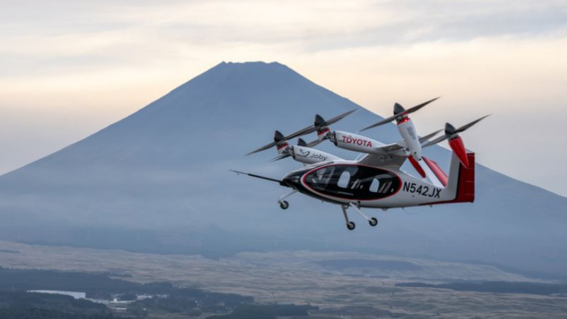 A Toyota bemutatta Japán első elektromos légitaxiját